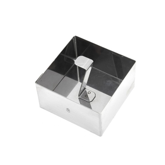 Пресс для теста квадратной формы, нержавеющая сталь, 7,7 см - de Buyer