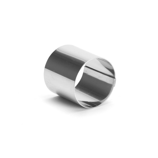 Cercle à pâtisserie, inox, 4 cm - Marque "de Buyer"