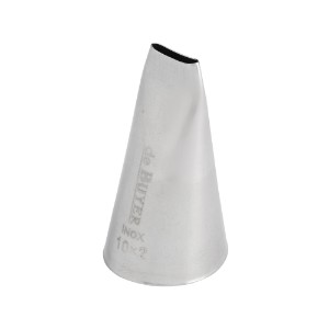 Pastry nozzle for decorating, diameter 10 mm – de Buyer