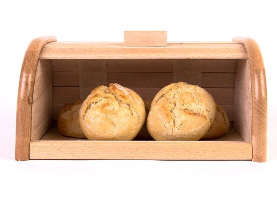 Duonos dėžutė, 30 x 15 cm, buko mediena - Kesper