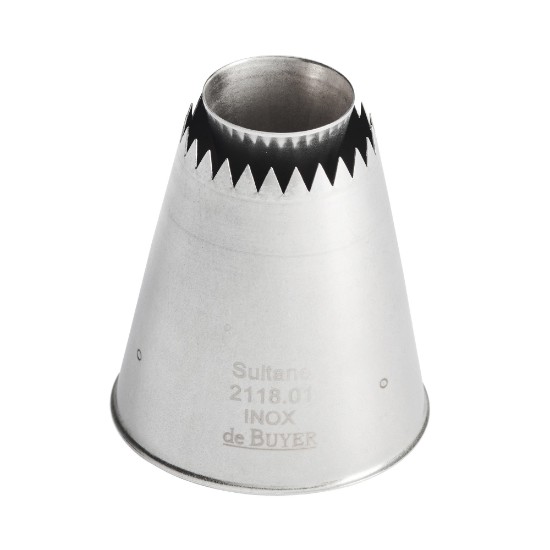 Bocal decorativo, aço inoxidável, 35 mm, "Sultan" - de Buyer