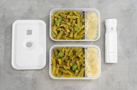 Vakuový obědový box, 1L, poloprůhledný plast, FRESH&SAVE - Zwilling