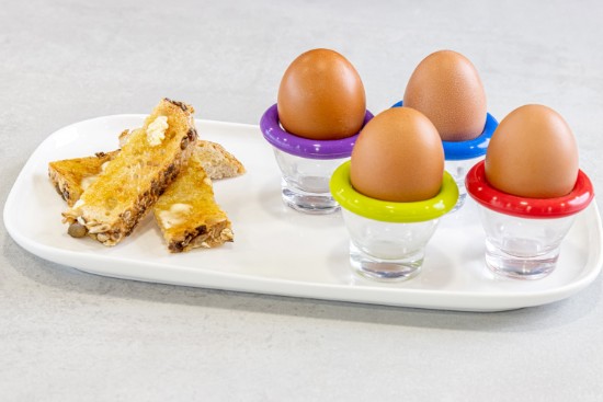 Egg holder, made from glass - by Kitchen Craft