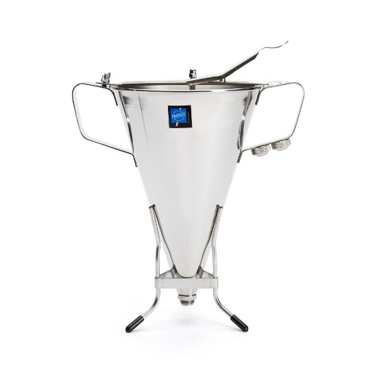 KWIK MAX piston funnel for batter dosing, with stand, 3.3 l - de Buyer