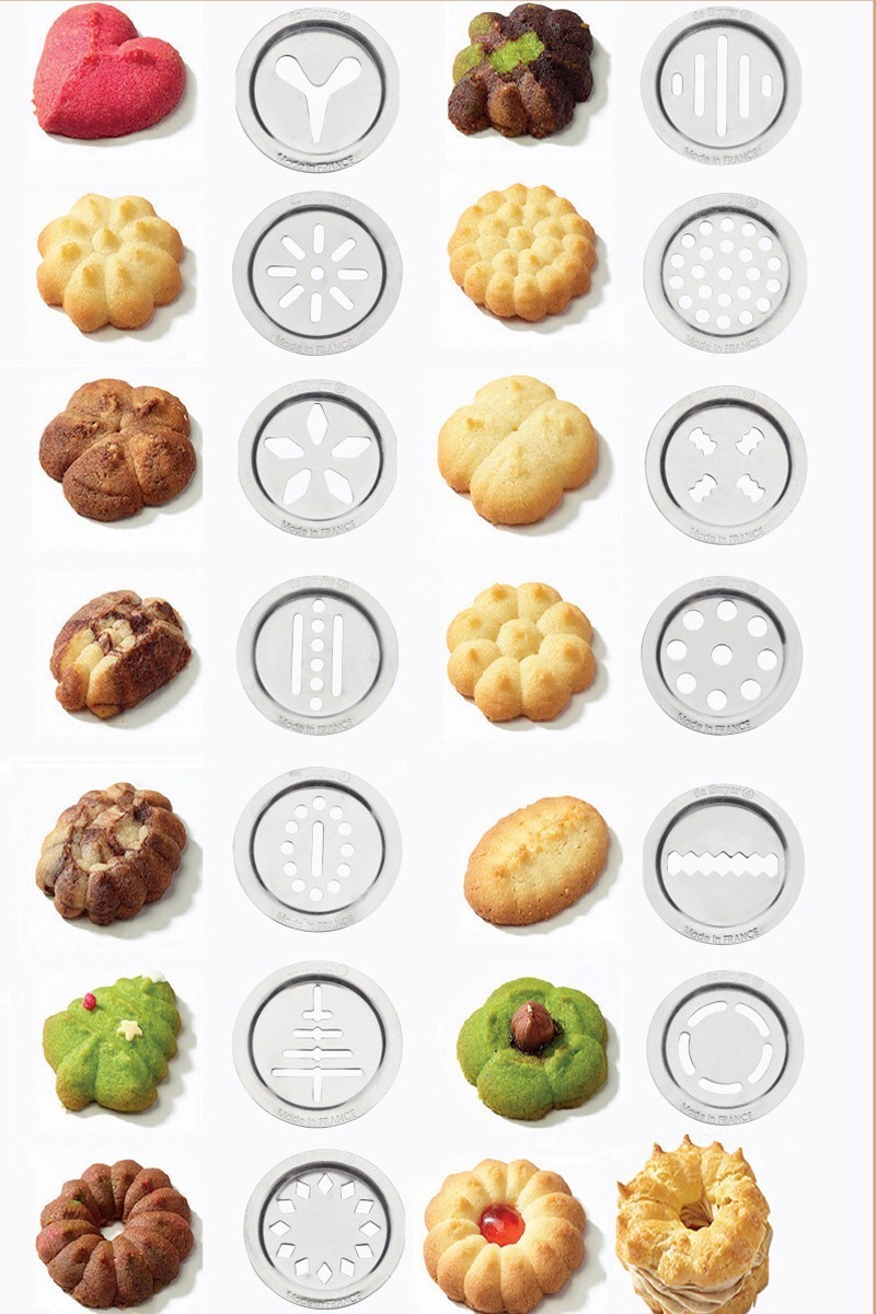 Le tube + kit Biscuit poche automatique et accessoires deBuyer