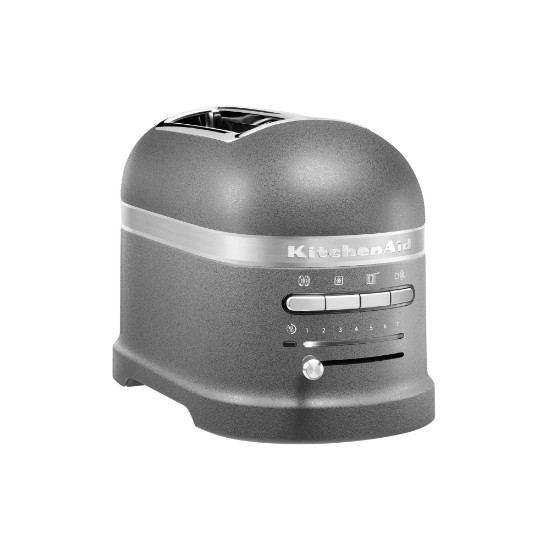 Toaster with 2 slots, Artisan 1250 W, Imperial Grey - KitchenAid