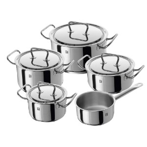 9-piece stainless steel cooking pot set, "Twin Classic" - Zwilling