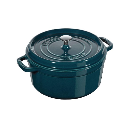 Cocotte cooking pot, cast iron, 26cm/5,25L, La Mer - Staub