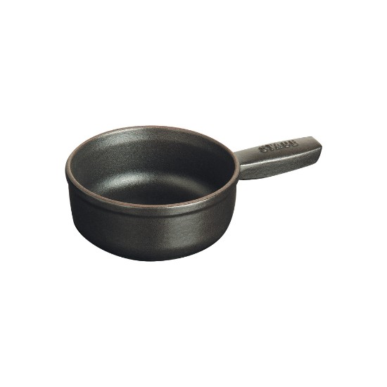Mini-Kochtopf für Fondue, 12 cm/0,35 l, Black - Staub