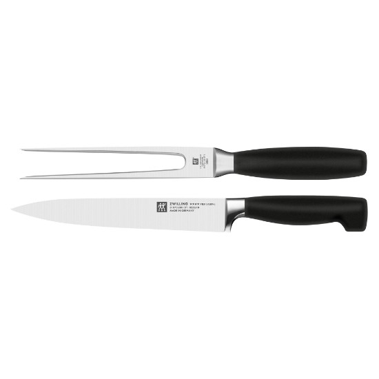 Sraith scian cistine 2 phíosa, "TWIN Four Star" - Zwilling