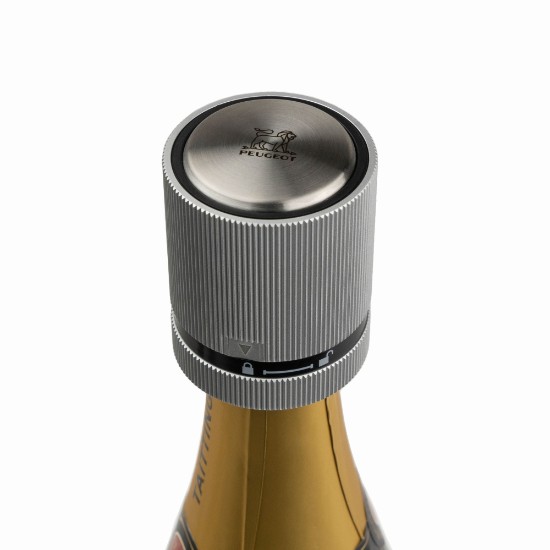 Bouchon à champagne, aluminium, "Line" - Peugeot