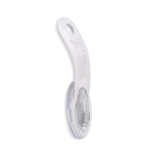 Comhad coise, cruach dhosmálta, 17cm, Premium, White - Microplane