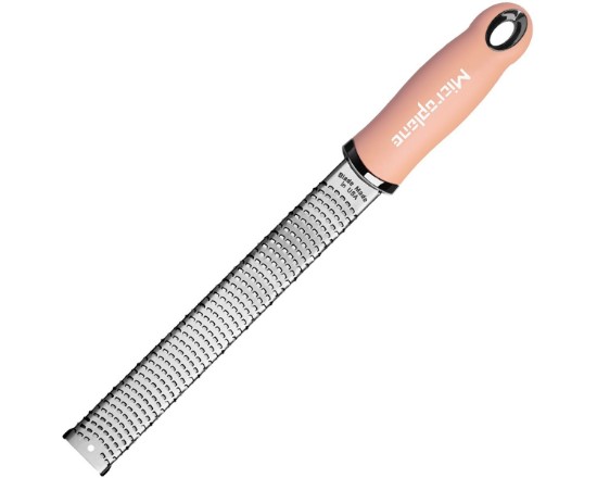 Grater, surgical stainless steel, 32.5 x 3cm, Dusty Rose, Classic - Microplane