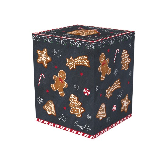 Porcelanasta skodelica s pokrovom in kovinskim infuzorjem, 300 ml, "GINGERBREAD" - Nuova R2S