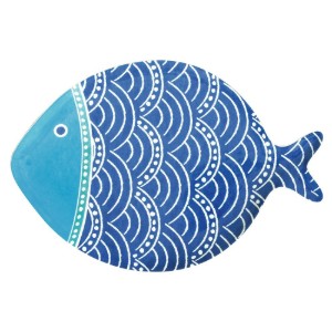 Porcelán tál, 31 x 21,5 cm, "SEA FRIENDS" - Easy Life