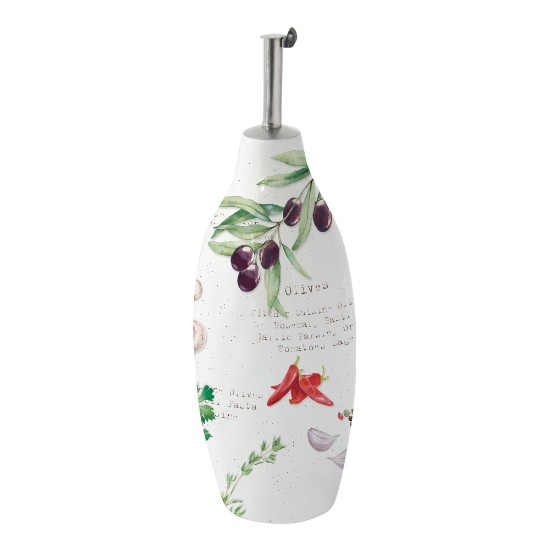 Öl-/Essigspenderflasche, Porzellan, 300 ml, „HOME & KITCHEN“ – Nuova R2S