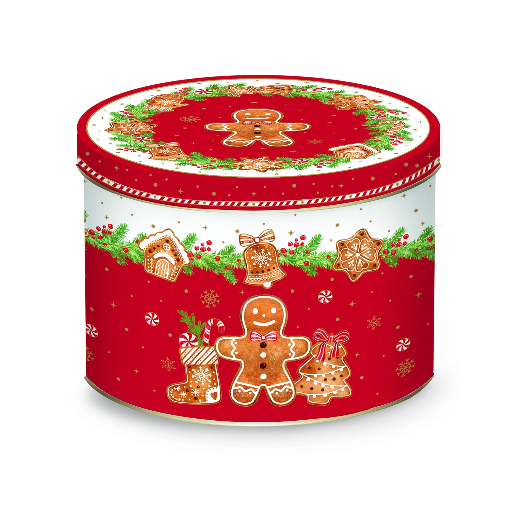 Set teiera e 2 tazze, porcellana, Fancy Gingerbread - Nuova R2S