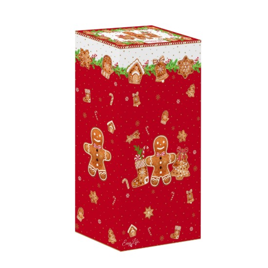 Teekannu ja 2 kruusi komplekt, portselan, "Fancy Gingerbread" - Easy Life