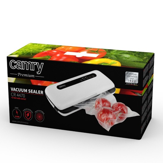 Vacuum sealer, 110W, Vit - Camry