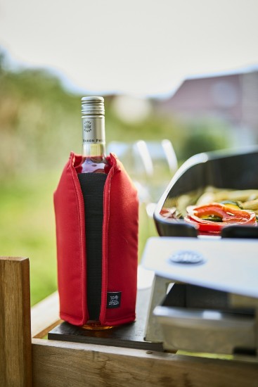 Manicotto refrigerante per bottiglie, "Frizz", Rosso - Peugeot