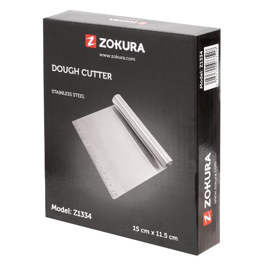 Резак для теста, нержавеющая сталь, 15 x 11,5 см - Zokura