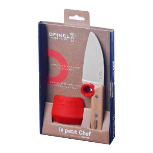 Chef's knife, stainless steel, 10cm, "Le Petit Chef" - Opinel