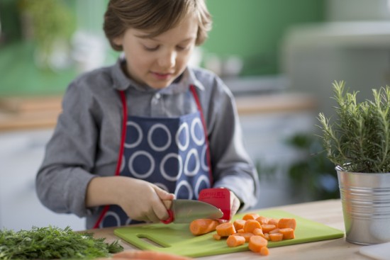 Şef bıçağı, paslanmaz çelik, 10cm, "Le Petit Chef" - Opinel