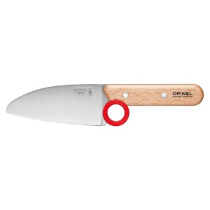 3-teiliges Set für Kinder, „Le Petit Chef“, Rot – Opinel