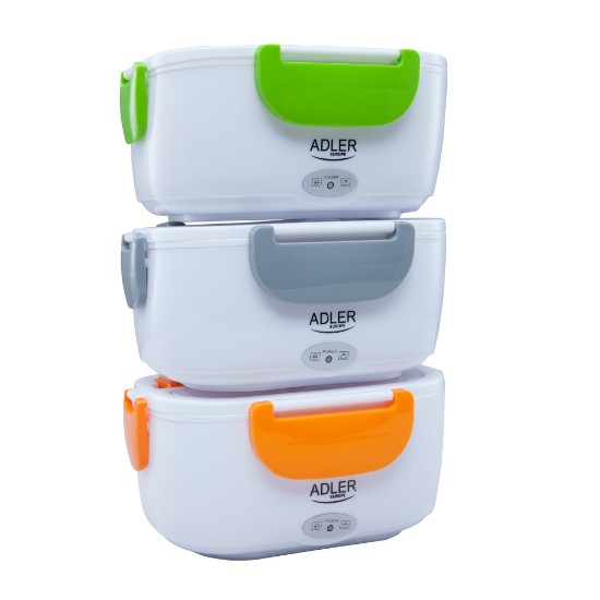 Electric lunch box, 45W, Orange - Adler