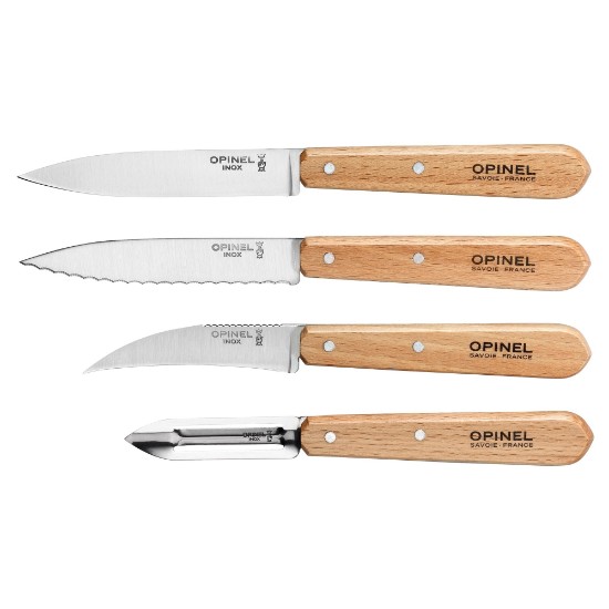 Набор из 4 кухонных ножей "Les Essentiels" - Opinel