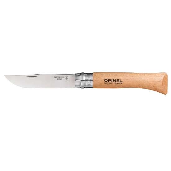 Kapesní nůž N°10, nerezová ocel, 10 cm, "Tradition Inox" - Opinel