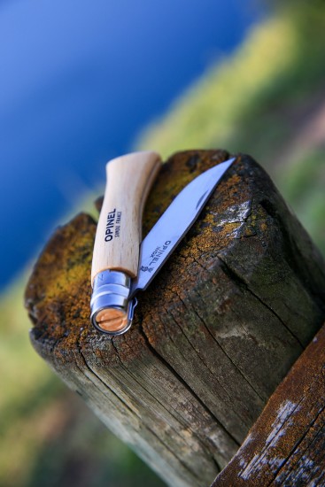 Μαχαίρι τσέπης N°10, ανοξείδωτο ατσάλι, 10 cm, "Tradition Inox" - Opinel