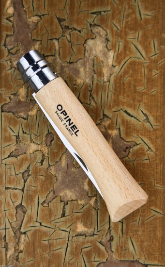N°10 pocket knife, stainless steel, 10 cm, "Tradition Inox" - Opinel