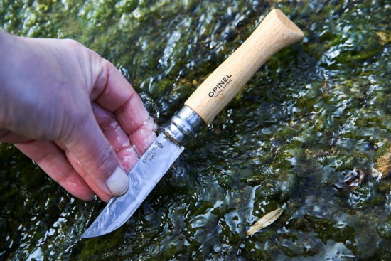 N°09 kapesní nůž, nerezová ocel, 9 cm, "Tradition Inox" - Opinel