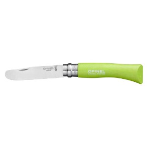 Pocket knife, stainless steel, 8 cm, "My first", Apple - Opinel
