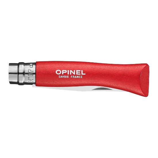 Canivete, aço inox, 8 cm, "My first", Red - Opinel