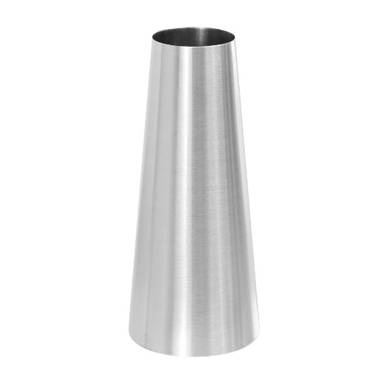 Vazo, paslanmaz çelik, 19,5 x 9 cm - Zokura