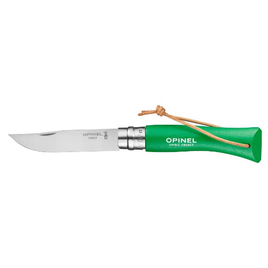 N°07 pocket knife, stainless steel, 8 cm, "Colorama", Meadow - Opinel