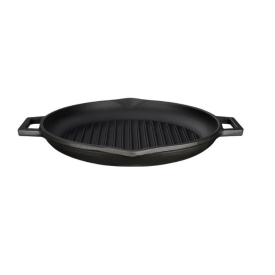 Grillpann, malmist, kaanega, 30 cm - LAVA