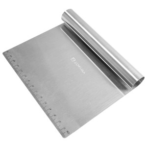 Dough cutter, stainless steel, 15 x 11.5 cm - Zokura