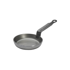 Blinis pancake pan, steel, 12 cm, CARBONE PLUS  - de Buyer
