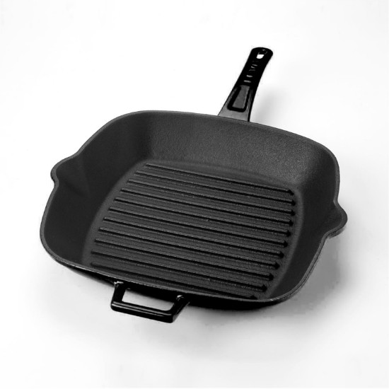 Grill pan, 26 x 26 cm, black - LAVA brand