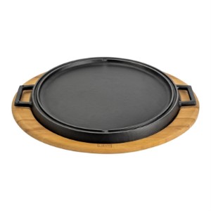 Gjutjärnsgrill med stativ, 34 cm - LAVA