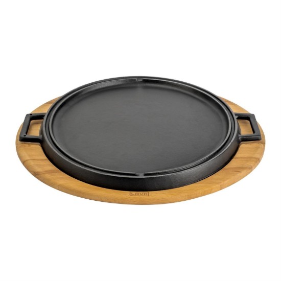 Gjutjärnsgrill med stativ, 34 cm - LAVA