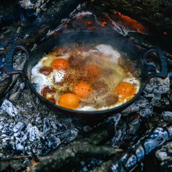 Dixx tal-ħadid fondut, 16 cm, aħmar - marka LAVA