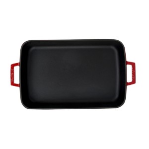 Cast iron tray, 29 x 21 cm, Red - LAVA