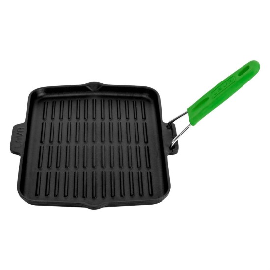 Grill tava, 21 x 30 cm, zelena - marke LAVA