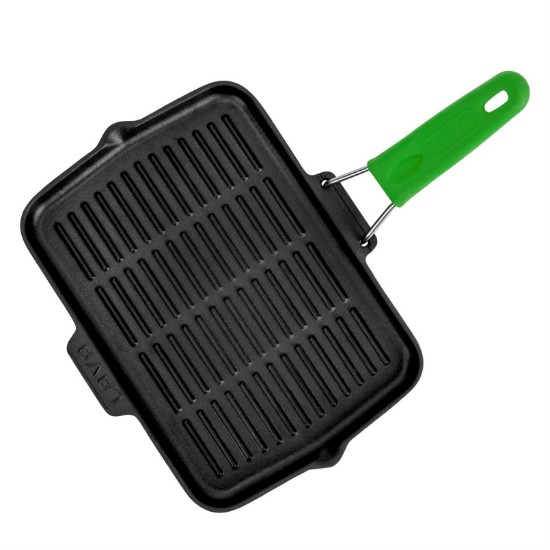 Grill pan, 21 x 30 cm, green - LAVA brand