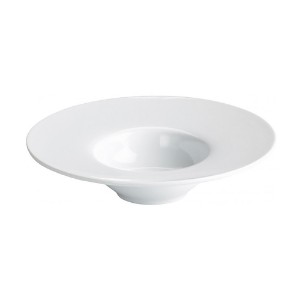 Risotto serving plate, porcelain, 28 x 6 cm, Bordeaux – Viejo Valle
