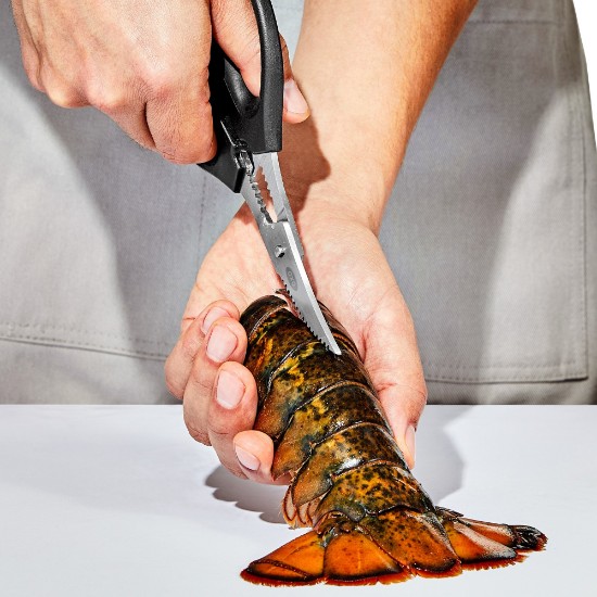 Fisk og skaldyrssaks, rustfrit stål, 19 cm, "Good Grips" - OXO
